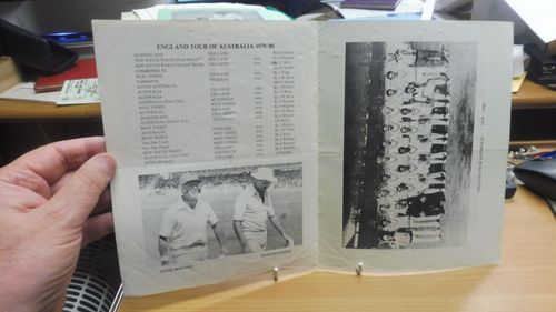Australian Tour Souvenir Programme 1980 — image 4