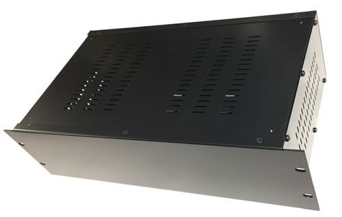 3U Rack Enclosure Chassis Network Rack Mount  Vented Case,19 inch  300mm deep — image 1