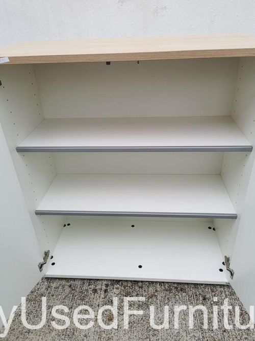 Storage Office Cupboard Lockable with Double Doors and 2 Adjustable Shelves — image 19