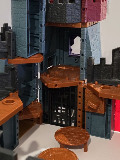 Fisher Price Imaginext Custom Build Battle Castle 2002 + Extra Castle Pieces  — image 22