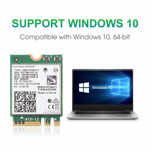 M.2 Desktop Kit Intel AX210 wifi 6E Wireless Adapter Network wifi Bluetooth 5.2 — image 6