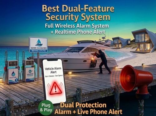 Motorhome Caravan Remote Alarm Security System Wireless Sensor Mobile Live Alert — image 13