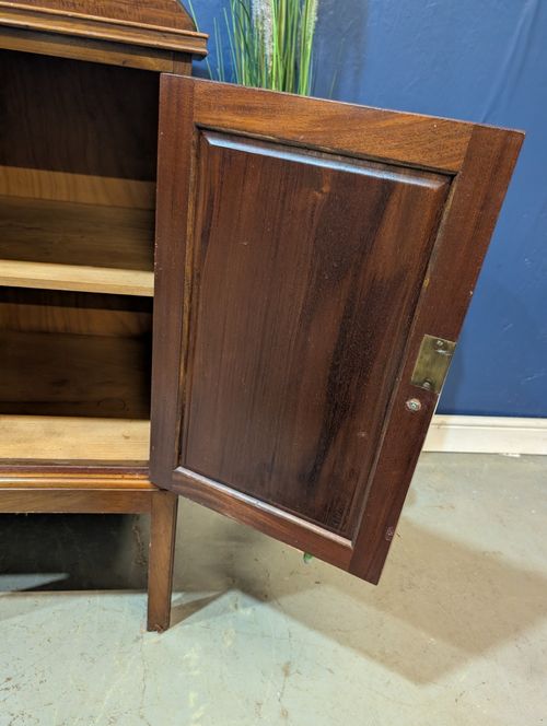 Antique Edwardian Mahogany Sideboard Buffet Cabinet Cupboard Drawers Service — image 16
