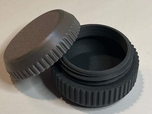 3D Printed Smell-Proof Storage Container – Screw Top Airtight Stash Jar — image 2