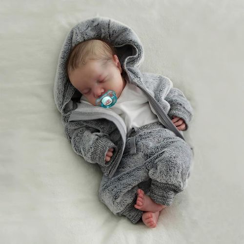 Realistic Reborn Baby Dolls Boy 20Inches Lifelike Baby Doll with Full Body Vinyl — image 2