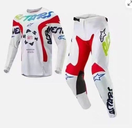 2026 Alpinestars Techstar Melt Blue MX Motocross Jersey Pants Gear Set Kit