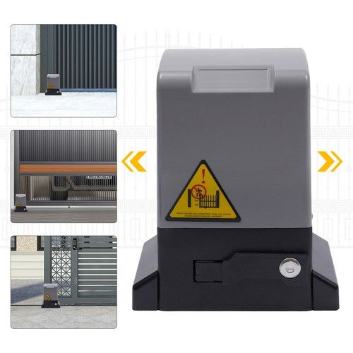2000KG Sliding Gate Opener Automatic Electric Driveway Motor Kit / 6m UK