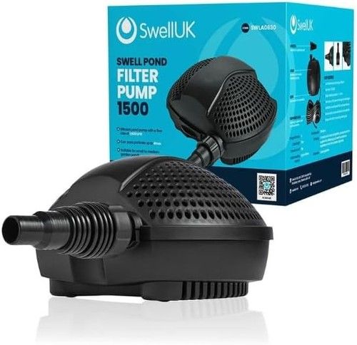Swell Pond Pump 1500-17000 flow rates Solid Handling & Fish Safe Submersible