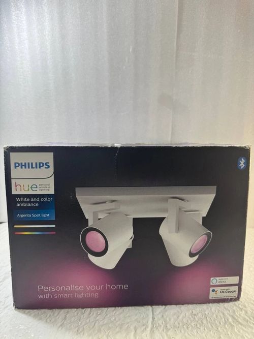 Philips Hue Argenta White & Colour Ambiance Smart 4X Ceiling Spotlight Plate LED — image 3