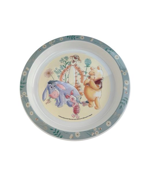 DISNEY Winnie The Pooh Plate Childs Winnie The Pooh & Friends Plate — image 3