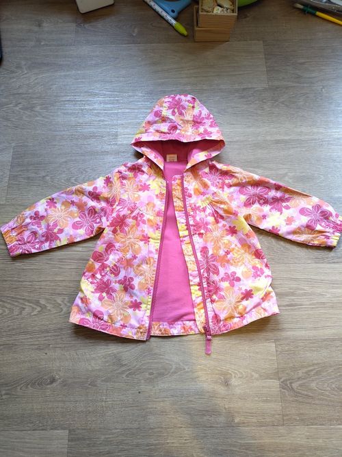 mini mode lined lightweight raincoat 18-24month  — image 1