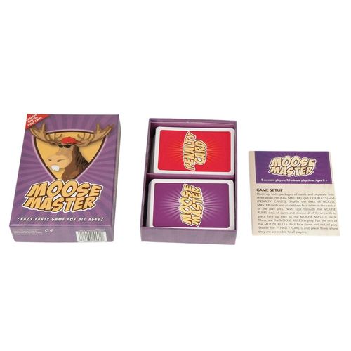 Moose Master Card Game Party Fun Coated Paper 110 Cards 3 to 10 Players — image 8