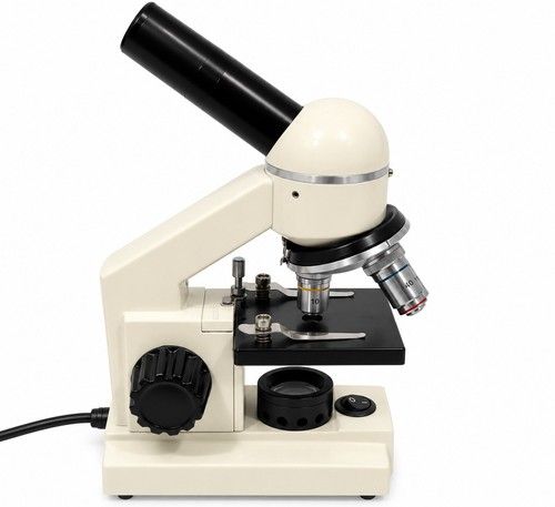 Philip Harris Monocular Biological Microscope - 4x - 40x - 100x