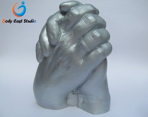 Family Holding Hand 3D Casting Moulding Kit | up to 5 Hand | Christmas Gift Idea