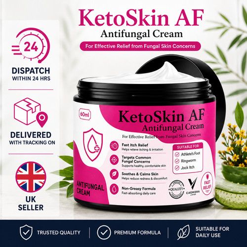 Antifungal Cream Relief from Jock Itch, Athletes Foot, Psoriasis, Ringworm, Acne