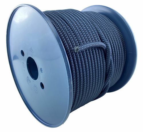 Navy Blue Quality Double Braid on Braid Polyester Mooring Yacht Marine Rope — image 2