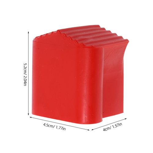 20Pcs Durable Plastic Ladder Feet Covers Red Non Slip Protective Pads — image 7