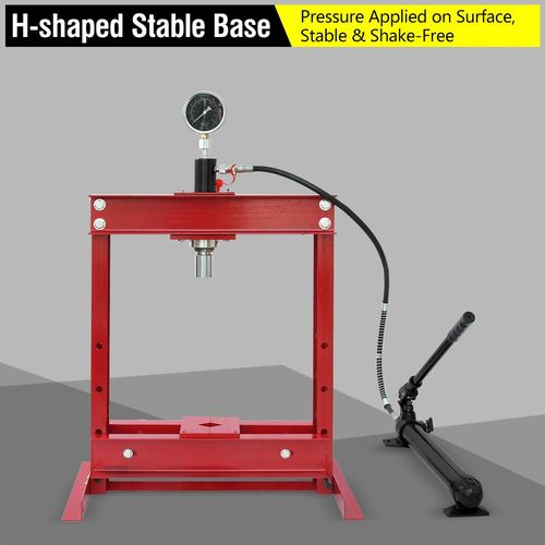 12Ton Hydraulic Shop Press Heavy Duty Garage Hydraulic Press with Press Plate — image 5