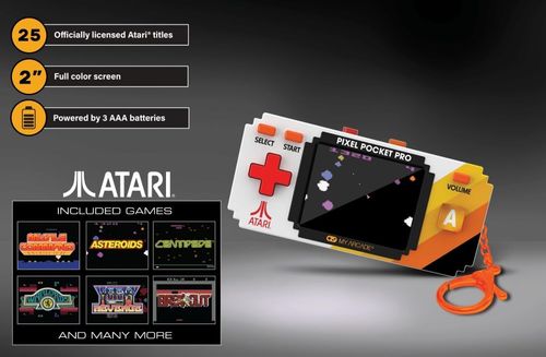 My Arcade Atari Pixel Pocket Pro: offiziell Lizenziertes Atari-Videospiel, tragb — image 3