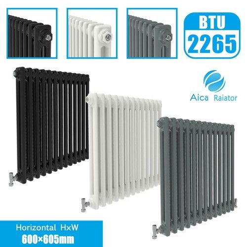 Traditional 2 3 4 Column Radiator Horizontal Vertical Cast Iron Style Heating