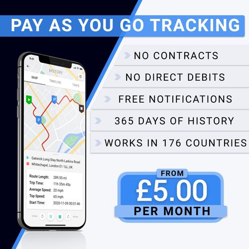 COVERT MAGNETIC GPS TRACKER SPY LOCATOR PLANT DIGGER CAR VAN CARAVAN MOTORHOME — image 7