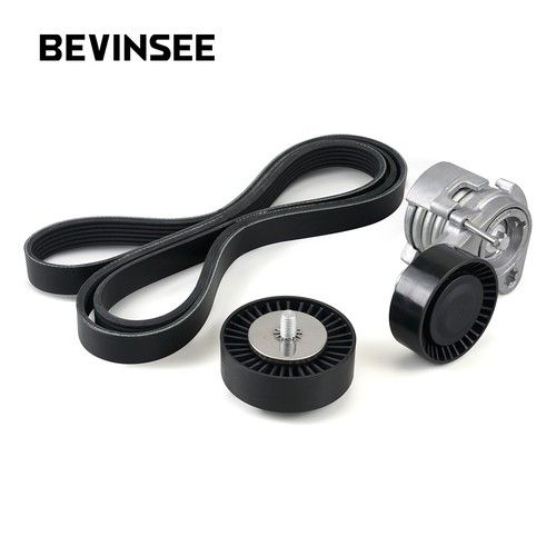Drive Belt Idler Pulley Tensioner Kit For BMW N52 E90 E60 X1 E84 X3 E83 X5 E70