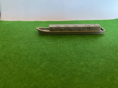 4x N Gauge 40ft/53ft Canal/Narrow Leisure and cargo Boat Model Railway Scenery — image 4