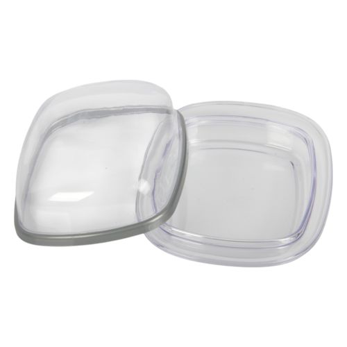 Butter Dish with Lid Clear Plastic Fridge Storage Container BPA Free – Holds 250 — image 6