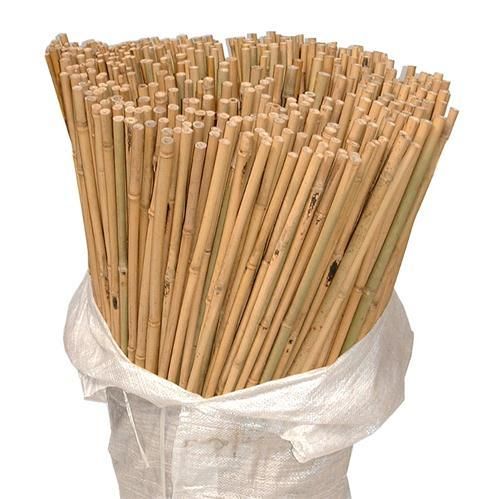100 x 6ft Heavy Duty Bamboo Garden Canes Strong Thick Quality Plant Support