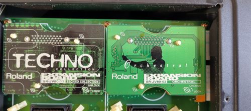 Roland JV-1080 Synthesizer Module WITH Orchestral & Techno Expansion Cards — image 7