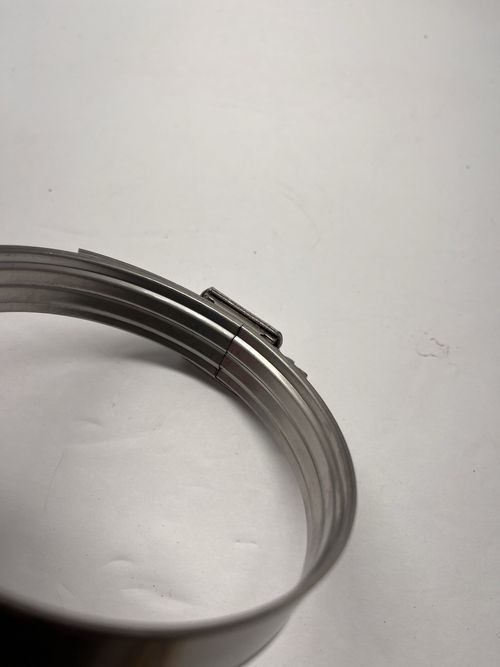Ideal-Tridon All Stainless Steel Lined Hose Clamp 73-95mm  2-7/8”-3-3/4” W/guard — image 4