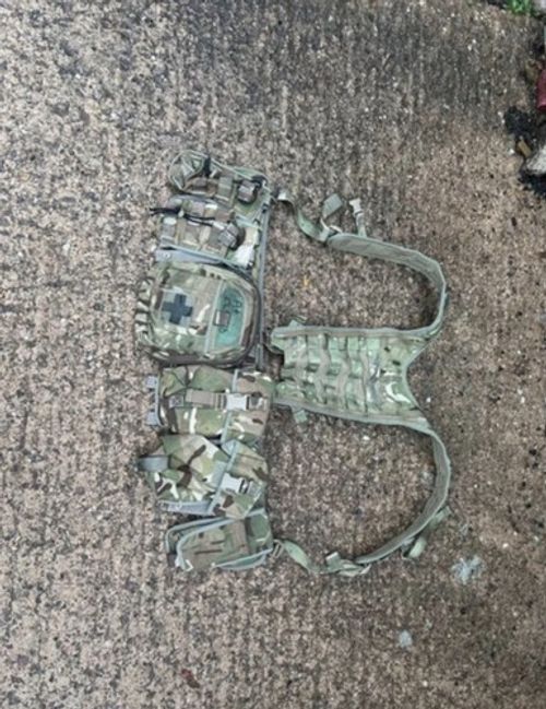 Complete Webbing Set Small Medium and Large MTP British Army