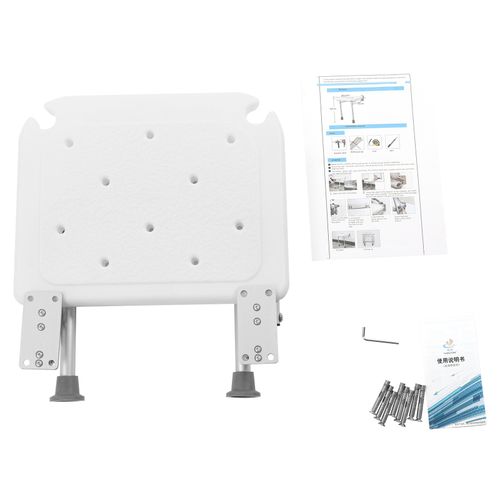 Folding Shower Seat for Wall Mount Bath Chair Shower Stool for Elderly Pregnant — image 13