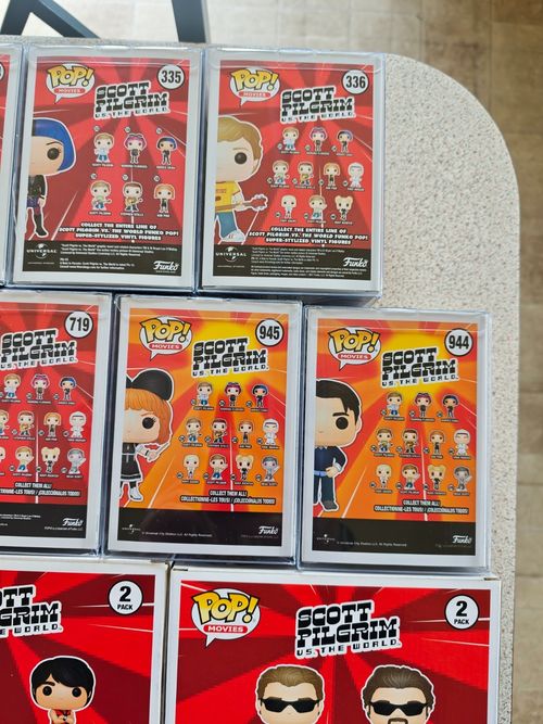 Scott Pilgrim Funko Pop Collection 13-Piece Set Exclusives Convention 2-Packs — image 13