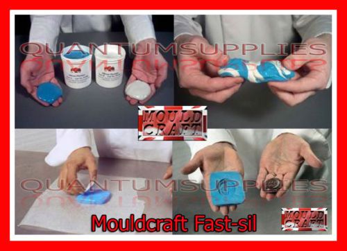 Mouldcraft Fast-Sil 16g-1kg Mould Making Silicone Putty RTV Food safe Sugarcraft
