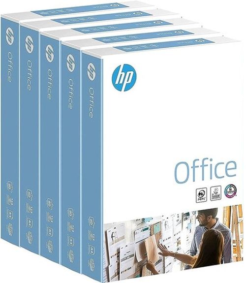 80GSM HP OFFICE LOT A4 WHITE COPIER PRINTER PAPER 1 2 3 4 5 REAMS /500 SHEETS