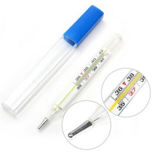 New Adult Kids Glass Thermometer Scale Traditional Clinical Accuracy On SALE — image 5