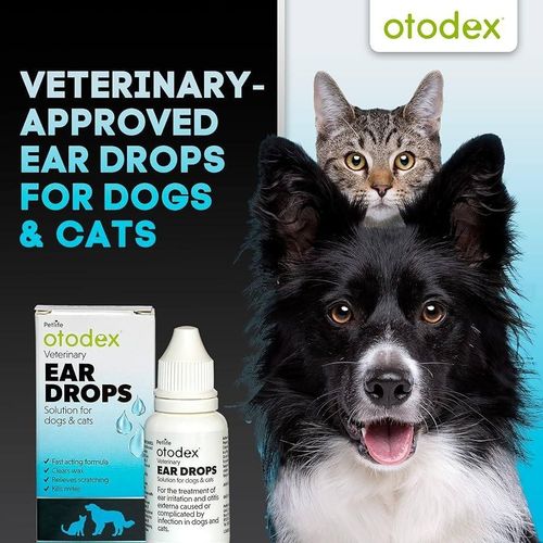 Petlife Otodex Ear Drops for Dog Cat Clear Wax Mites Cleanser Itching 14ml — image 8