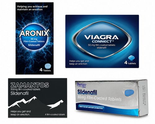 Viagra Connect 50mg Tablets – Pack of 4  (Sildenafil 50mg – Brand May Vary)