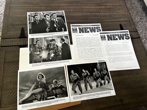 VINTAGE 1985 GHOSTBUSTERS VHS RELEASE PRESS KIT + 4 STILLS + FOLDER — image 2