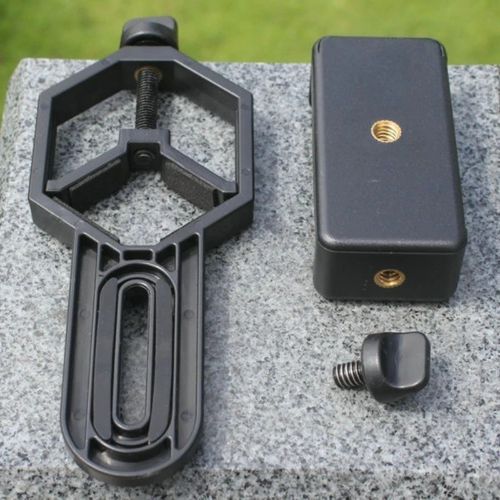 Mobile/Smart Phone Telescope Adapter Holder Mount Bracket Spotting Scope Adapter — image 2