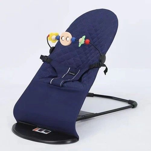 Baby Bouncer Rocker Foldable 3 Settings Toy Bar  Extra Cover Infant to Toddler#