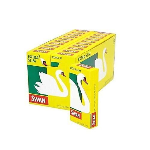 Swan Extra Slim Pre Cut Cigarette Filter Tips Packs Of 1 5 10 x 120 Box Free P&P — image 1