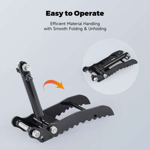 Hydraulic Thumb Clip Mini Excavator Digger Attachment Hydraulic Backhoe — image 2