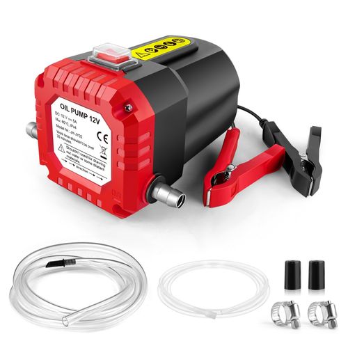 Electric Siphon Pump Extractor Diesel Pump Oil Liquid Fuel Transfer Easy Use — image 11