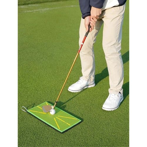 PGM Golf Hitting Strike Mat Training Aid Impact Divot Board Swing Practice Tool — image 6