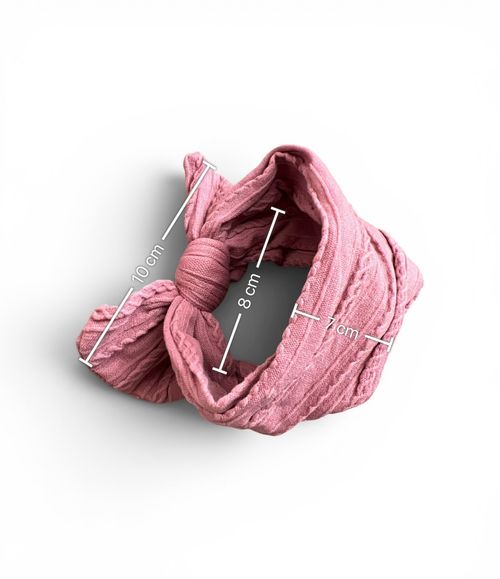 New-born Baby Girls Headband Bow Set, Soft Elastic Bow Knot Hair Band, 4 Pack — image 4