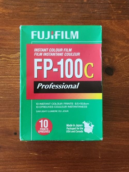 Fujifilm FP-100C Professional EXP 2017 Instant Film Boxed