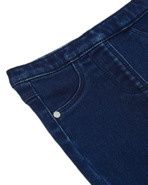 Girls Jeggings Baby Denim Toddler Dark Blue Jeans Stretch Leggings 6 Months - 4Y — image 3