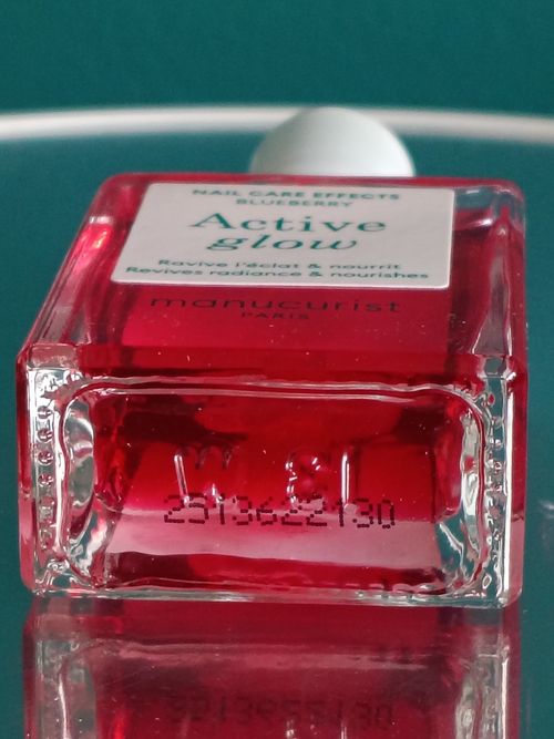 Manucurist Active Glow Blueberry Nail Strengthener Treatment 15ml New 💖 GIFT  — image 4
